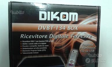 Ricevitore Digitale Terrestre Dikom 134 Box