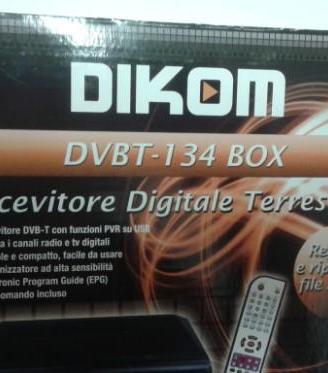 Ricevitore Digitale Terrestre Dikom 134 Box
