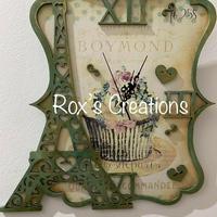 Orologio Parigi shabby