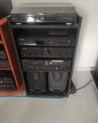 hi fi vintage amplificatore giradischi lettore CD 
