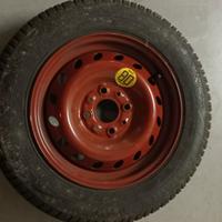 ruotino fiat panda 169 135 80 r13 cerchio gomma 