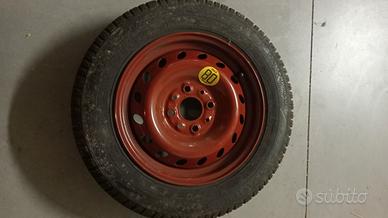 ruotino fiat panda 169 135 80 r13 cerchio gomma 