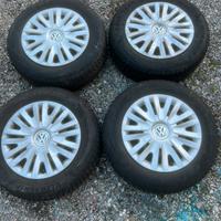 Ruote Goodyear con cerchioni Volkswagen originali