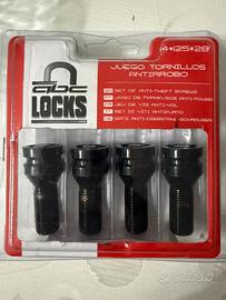 Bulloni antifurto per cerchi in lega