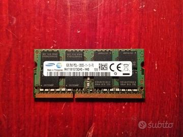 Memoria RAM 8 giga ddr3 L 1600 sodimm Samsung