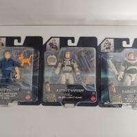 Lotto 3 Action Figure Buzz Lightyear Disney Pixar 