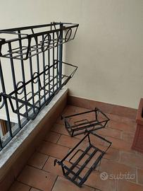 Porta vasi regolabili da errazzo