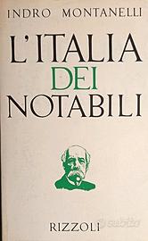 L Italia dei notabili Indro Montanelli