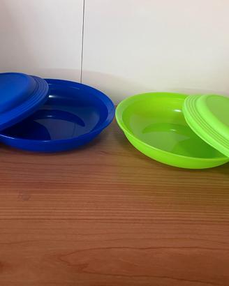 2 Piatti con coperchio Nuovi Classici - Tupperware