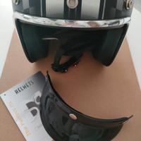 Casco IXS nero/bianco Taglia S