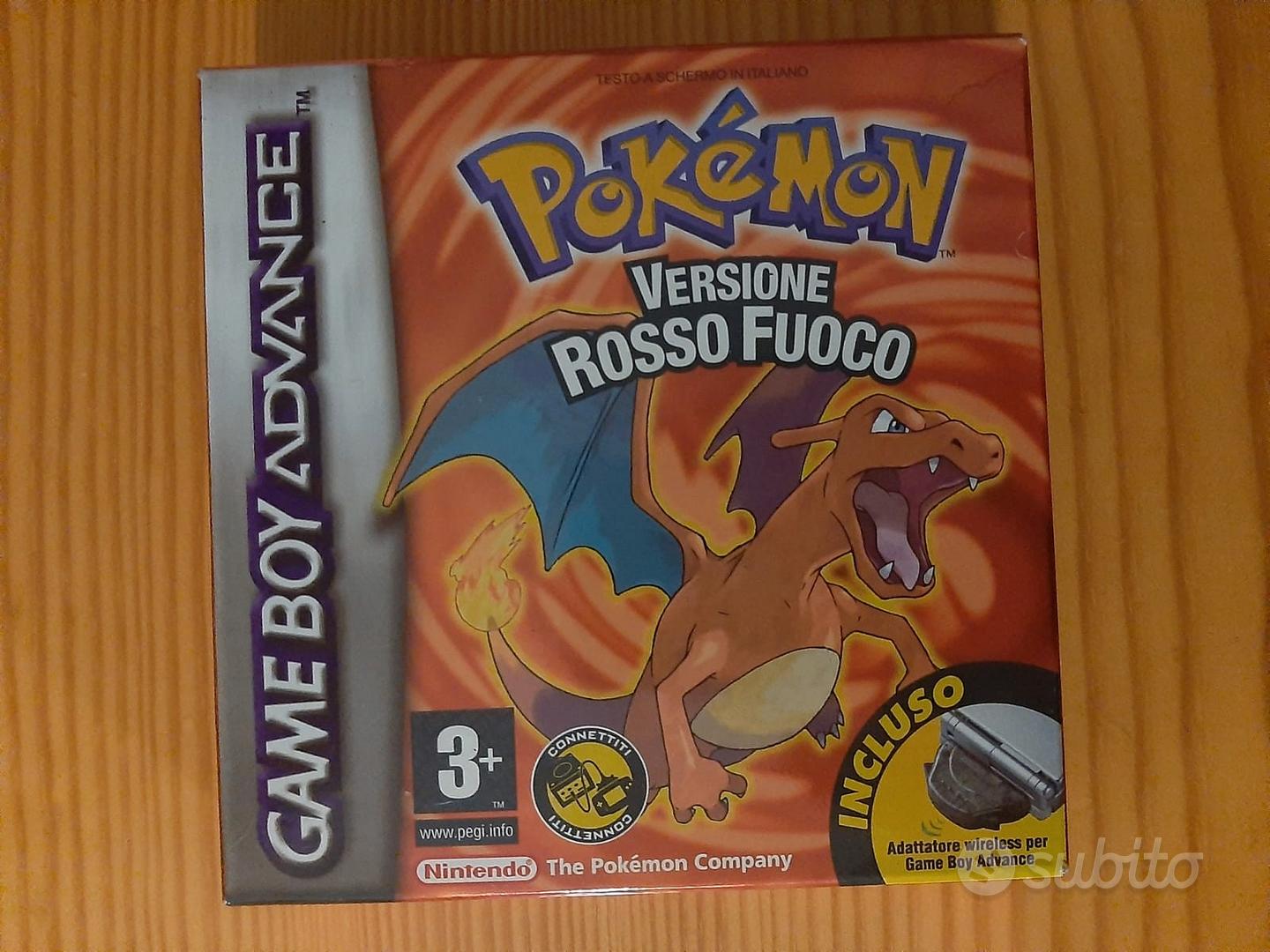 pokemon rosso fuoco ita originale - Console e Videogiochi In vendita a  Novara