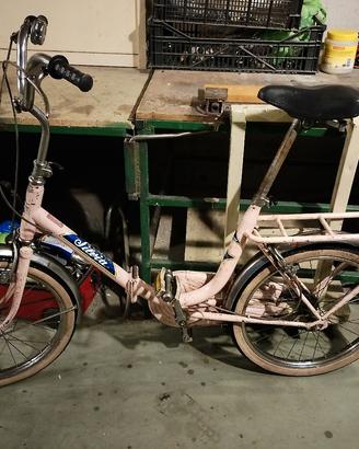 bici donna pieghevole vintage