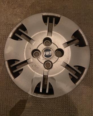 Cerchi in ferro  e copri cerchi fiat panda 169