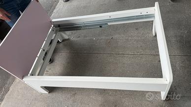 Lettino allungabile, doghe incluse