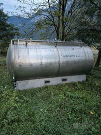 Cisterna acciaio inox