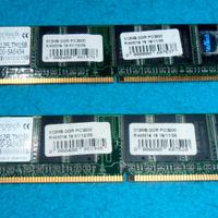 Set ram Veritech 1GB (2x 512mb) DDR PC3200