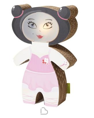 Lampada da tavolo, Kubedesign, Maya Ballerina 