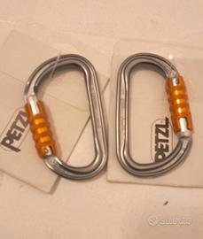 Moschettoni Petzl nuovi