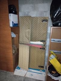 testata letto morbida diassemblata