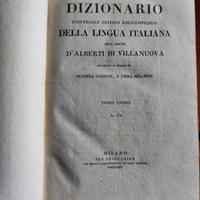 D'Alberti di Villanuova Dizionario 6 vol ediz 1825