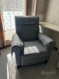 Poltrona reclinabile Ikea - mai usata