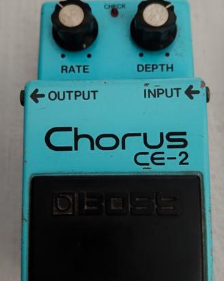 chorus CE2 vintage Japan black label 