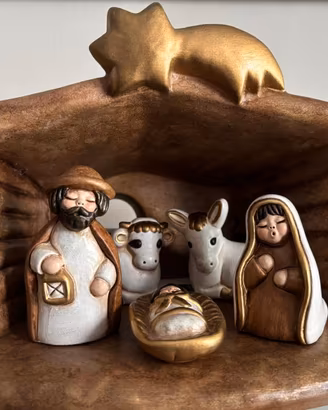Thun presepe classico bianco champagne 