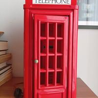 Telefono da arredo cabina telefonica inglese