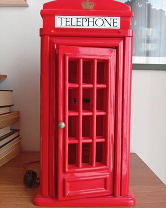 Telefono da arredo cabina telefonica inglese