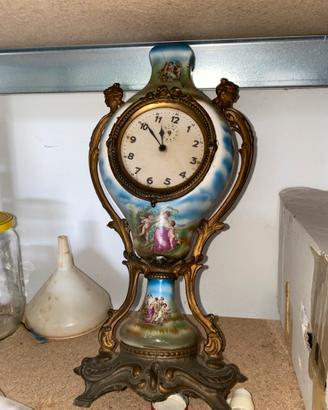 Orologio antico da tavolo stile Rococò