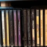 60 CD rock/prog/italiani + 5 box porta CD
