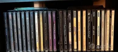 60 CD rock/prog/italiani + 5 box porta CD