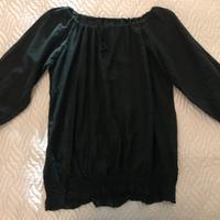 Maglietta donna , colore nero , taglia S