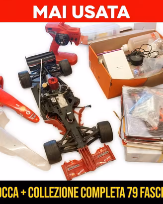 Ferrari F2004 DeAgostini 1/10 RC a scoppio MAI USA