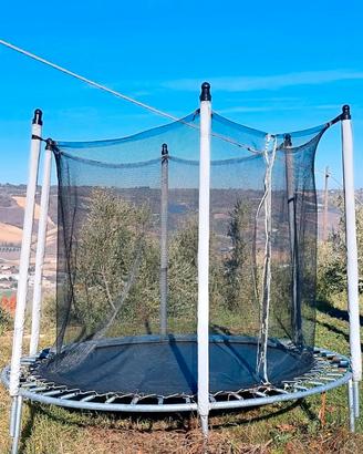 Saltarello trampolino elastico decathlon 240 cm