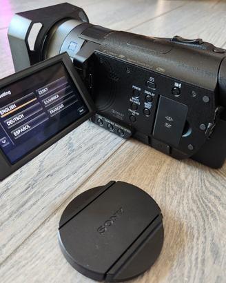 Videocamera Sony FDR-AX100 4K + Accessori