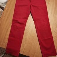 Pantalone rosso donna Tg.44