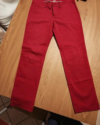 Pantalone rosso donna Tg.44