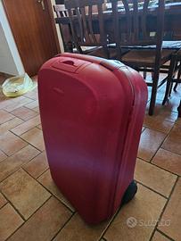 valigia rigida roncato rossa