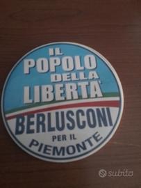 Adesivo Popolo della Libertà- Berlusconi 