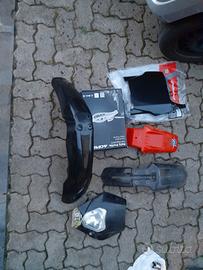 parafango e mascherina cross/enduro