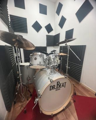 Batteria acustica - Dr. Beat - Con piatti original