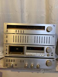 Impianto stereo vintage hifi Team