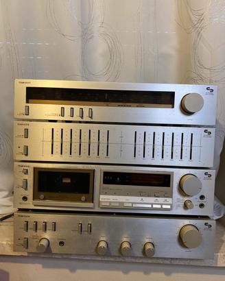Impianto stereo vintage hifi Team