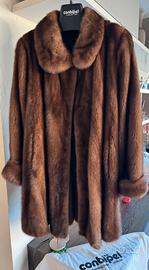 Pelliccia lunga visone pari al nuovo