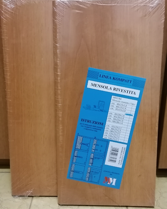 Coppia mensole cm 40x20x1,8