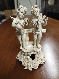 Fine porcellana di Capodimonte numerata ceramica