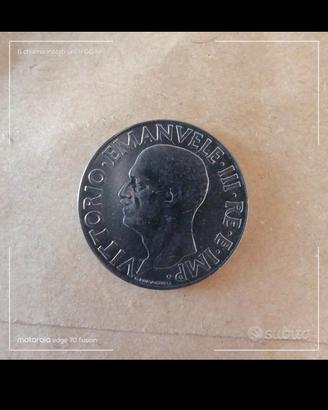 moneta da 1 lira del 1940