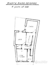 Seui, via Roma, trivano piano alto, ristrutturato