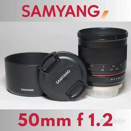Samyang MF 50mm F1.2  Fuji X-Mount